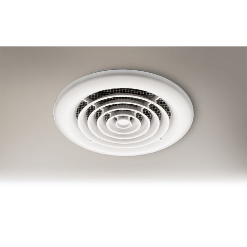 Surge Inline Fan in White Non-Illuminated