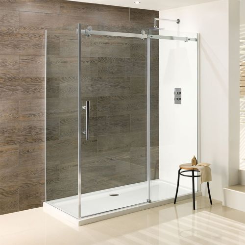 Vanguard 10 1000mm Sliding Shower Door - Silver (21434)