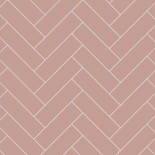Multipanel Herringbone Tile Collection Antique Rose 598mm Tongue & Groove Panel (20977)