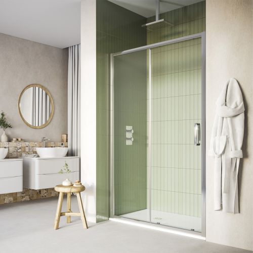 Dawn Apollo 1500mm Recess Sliding Shower Door (16150)