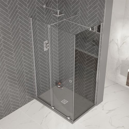 Aquadart Rolla 8 700mm Wetroom Side Panel (10178)