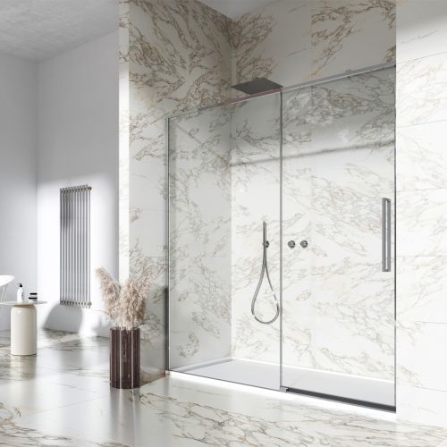 Dawn Asteria 1000mm Slim Frame Sliding Door Left Hand