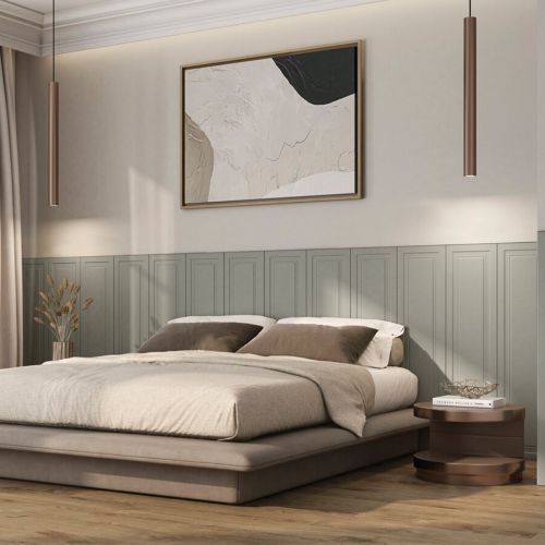 Boiserie Tomillo 30 x 120cm Matt Panel Effect Wall Tile - 1.44sqm perbox