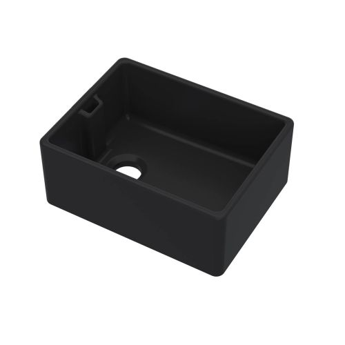 Nuie 595x455x254mm Belfast Sink - Matt Black (20301)