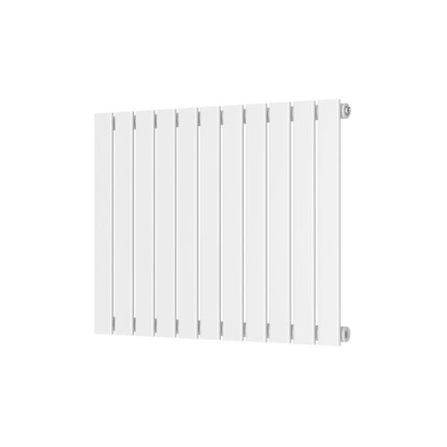 Alonso Single Horizontal 600mm x 750mm Designer Radiator - White  (16049)