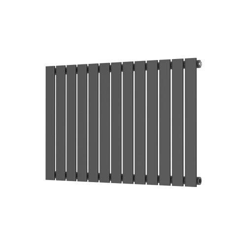 Alonso Single Horizontal 600mm x 886mm Designer Radiator - Anthracite (16050)