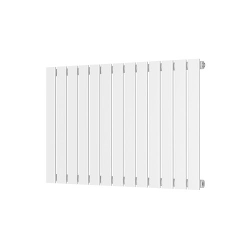Alonso Single Horizontal 600mm x 886mm Designer Radiator - White (16051)