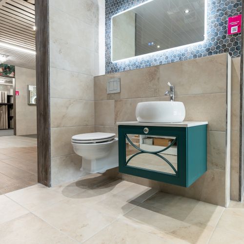 Chrono Cream 31.6 x 60.8cm Porcelain Floor Tile - 1.152sqm perbox