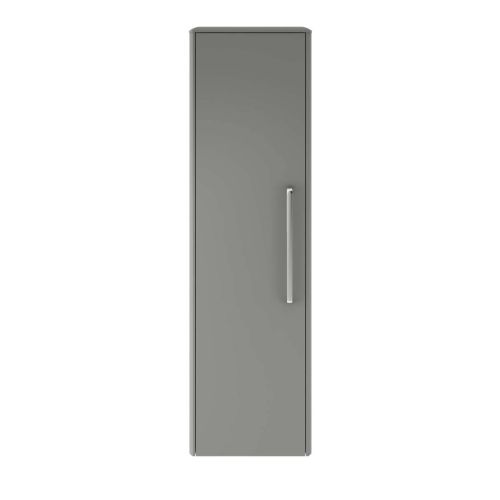 Hudson Reed Solar 350mm Wall Hung Tall Unit - Cool Grey CUR262 (8018)