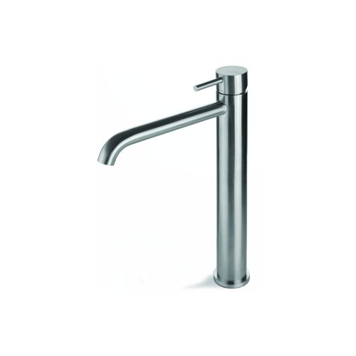 Vema Tiber Tall Basin Mixer - Stainless Steel