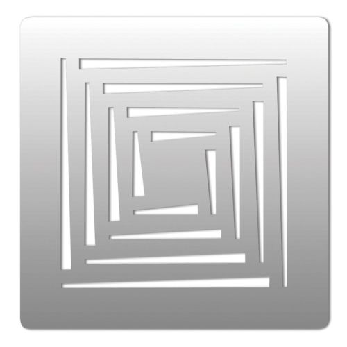 Aqualavo Trays  90mm Shower Waste With Grid Grate - Chrome Grate (21135)