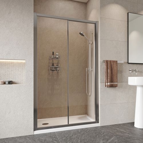 Roman Haven 1200mm Framed Sliding Door Shower Enclosure (22090)