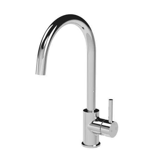 Nuie Lachen Mono Single Lever Kitchen Tap - Chrome (20347)