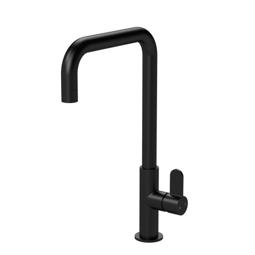 Nuie Kosi Mono Single Lever Kitchen Tap - Matt Black (20342)