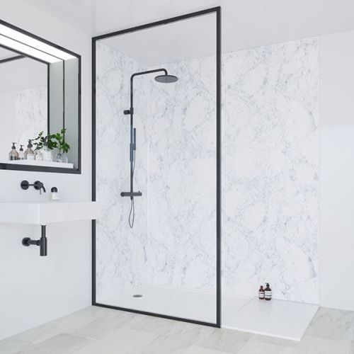 Multipanel Linda Barker Collection Bianca Luna 1200mm Shower Panel (3856)