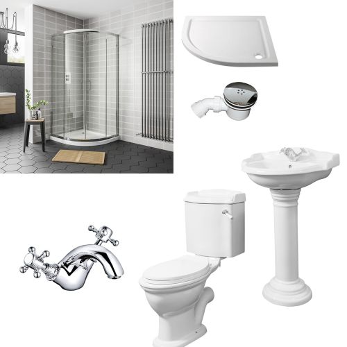 Legend Traditional Shower Room Deal (20585)