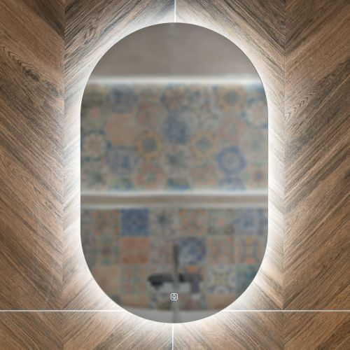 Tablet 800mm x 500mm LED Mirror with Colour Change (20537)