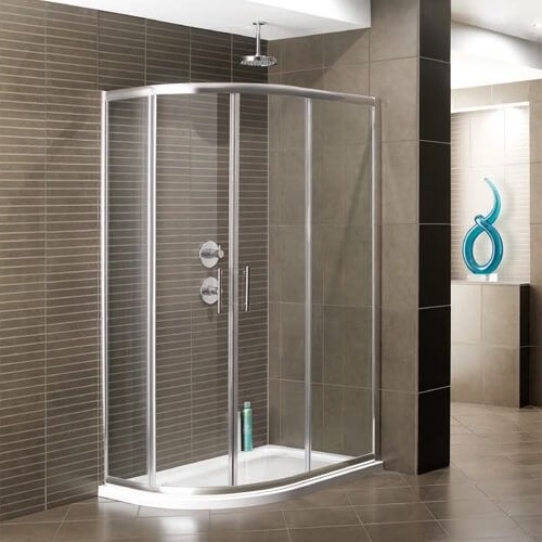 Ralus6 1200 x 900mm Offset Quadrant Shower Enclosure (10554)