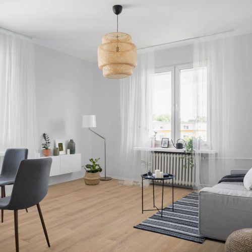 Lusso Floor Sahara Oak Luxury Vinyl Flooring - 1220 x 180 x 5 mm - 2.64 M2 Per box (21213)