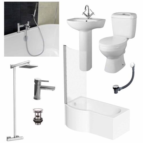 Term Shower Bath Suite - Left Hand (20552)