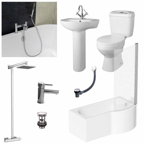 Term Shower Bath Suite - Right Hand (20551)