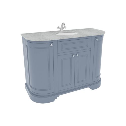 Kingsbury 1200mm Vanity Unit, Tap & Mirror Deal - Grey (16311)