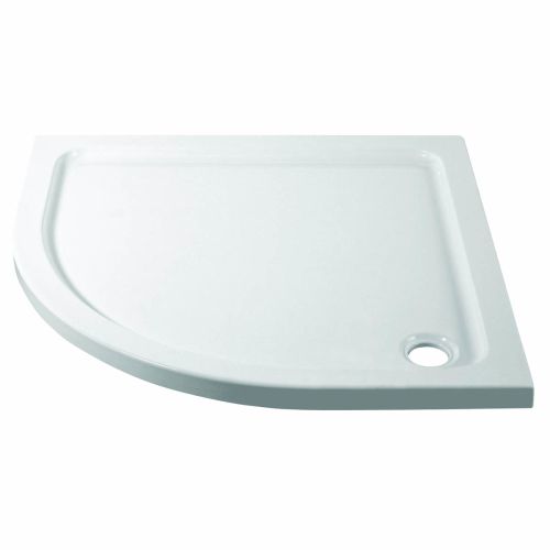Elements 900mm Quadrant Slim Line Shower Tray with Corner Waste (22068)