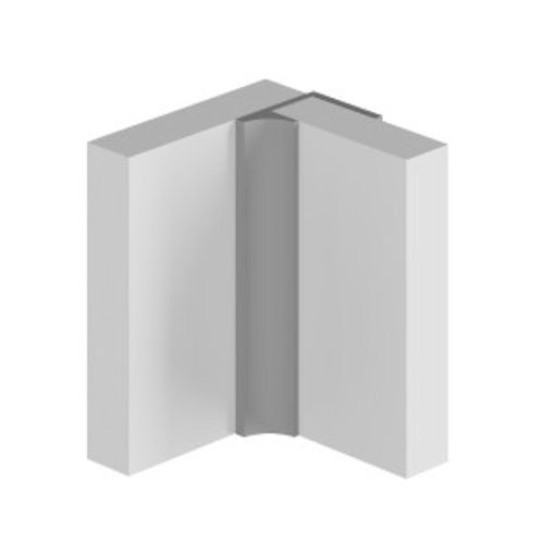 CLASSIC Type Y Last Panel Aluminium Extrusion - Satin Anodised - 2450mm Long (21119)