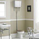 Hudson Reed Richmond High Level Comfort Height Toilet Excluding Seat (10832)
