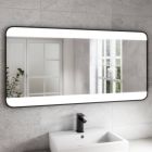 Noir Black Frame Mirror Range with Colour Change (16267)